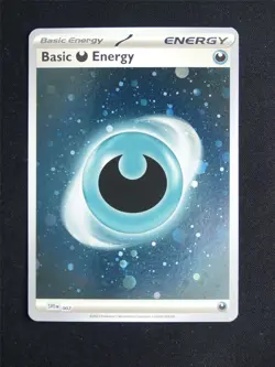 Basic Darkness Energy 007 Holo 1 Swirl - Pokemon Card #271 - Image 1