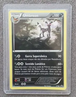 Pokemon TCG Umbreon XY Black Star Promo XY96 Holo Portuguese SP - Image 1