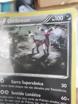 Pokemon TCG Umbreon XY Black Star Promo XY96 Holo Portuguese SP - Image 8