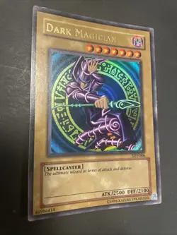 DARK MAGICIAN ORIGINAL ULTRA RARE SDY-006 YUGIOH Played - Image 1