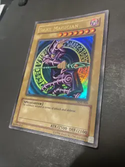 DARK MAGICIAN ORIGINAL ULTRA RARE SDY-006 YUGIOH Played - Image 2