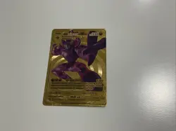 Pokemon Grimmsnarl VMAX Gold Foil Fan Card HP 330 Fan Art 115/189 - Image 1