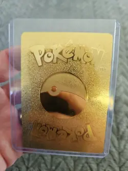 Vaporeon GX Gold Foil Fan Art Vinyl Textured Collector Pokemon Card - Image 2