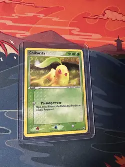 Chikorita 55/101 EX Hidden Legends 2004 Reverse Holo PokÃ©mon Card TCG - Image 3