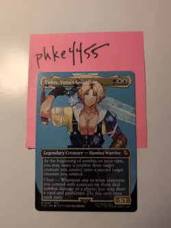 Tidus, Yuna's Guardian (Borderless) Commander: Final Fantasy Regular MTG M 0205 - Image 1