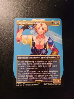 Tidus, Yuna's Guardian (Borderless) Commander: Final Fantasy Regular MTG M 0205 - Image 1