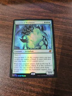 Famished Worldsire FOIL MTG Edge of Eternities Nm/M *ON HAND* - Image 1