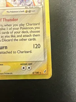 2006 Pokemon EX Crystal Guardians Charizard Delta Species Reverse Holo #4/100 - Image 4