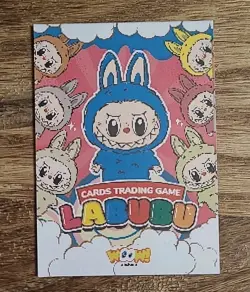 Labubu Fire Pit #70 - Blue Holo - Labubu Trading Card Game - Woow Stickers - Image 2
