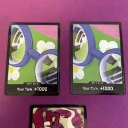 DON!! Card (Katakuri x2) (Koby x1)(DP Set Vol. 7) A Fist of Divine Speed Foil - Image 3