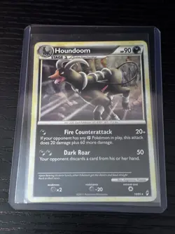 PokÃ©mon TCG Houndoom Call of Legends Holo Rare Card 10/95 - Image 1