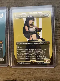 Cloud Ex-Soldier Borderless And Tifa Martial Artist Borderless MTG - Image 3