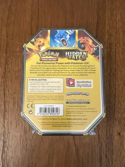 Pokemon TCG Hidden Fates Gyarados GX Tin NEW & Factory Sealed - Image 2