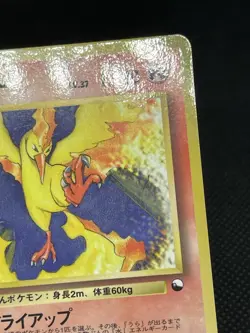 Moltres No. 146 Glossy Vending Series 1998 Japanese Pokemon Card - Image 5