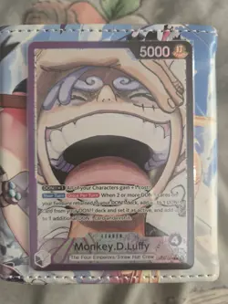 OP09-061 Monkey D Luffy Leader Alt Art One Piece TCG English Card - Image 1