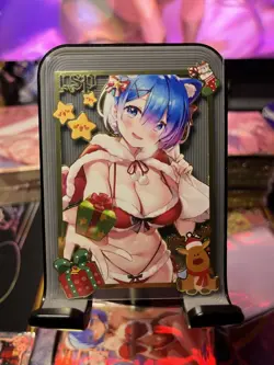 Goddess Story Metal Card Serialized Anime Waifu Anime Rem - Image 1