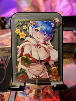 Goddess Story Metal Card Serialized Anime Waifu Anime Rem - Image 3