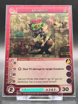 Chaotic Card : Ulmar Dawn Of Perim First Edition Super Rare - Image 1