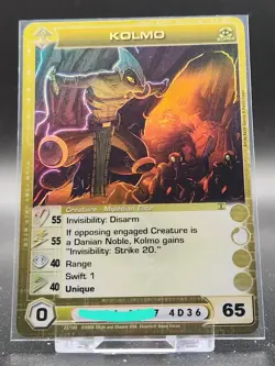 Chaotic Card : Kolmo ZOTH First Edition Super Rare Creature - Image 1