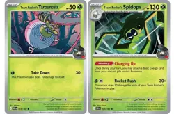 Team Rocket’s Spidops 020/182 - Destined Rivals – Pokemon Card Lot - Image 1