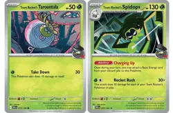 Team Rocket’s Spidops 020/182 - Destined Rivals – Pokemon Card Lot - Image 2