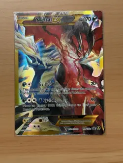Pokemon Yveltal EX TCG XY150a Alternate Art Promo Holo Card Lightly Played - Image 1