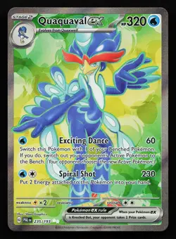 Quaquaval ex 235/193 Ultra Rare Paldea Evolved Pokémon Card - Image 1