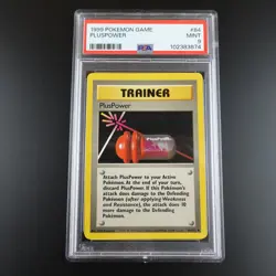 PSA 9 Pluspower 84/102 Base Set 1999 Graded Pokemon Card - Image 4