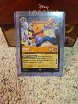 Disney Lorcana Goofy Groundbreaking Chef Reign of Jafar Legendary Card 4/204 - Image 3