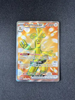 Gholdengo ex 231/182 Sv04: Paradox Rift Holo Pokemon Card TCG NM Near Mint - Image 1