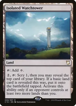 MTG Isolated Watchtower ** Commander 2018 ** English (NM) - Image 1