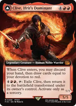 Clive, Ifrit's Dominant (Extended Art) Final Fantasy Foil - Image 1