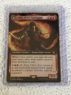 Clive, Ifrit's Dominant (Extended Art) Final Fantasy Foil - Image 2