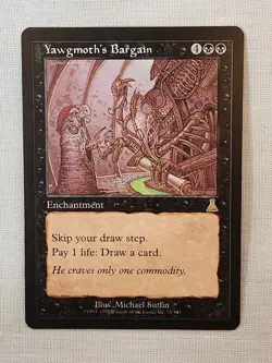 NM Yawgmoth's Bargain Urza's Destiny Mtg Magic the Gathering - Image 3