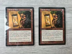 MTG Magic The Gathering 2x Sands of Time Visions - Image 3