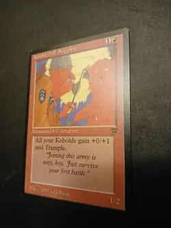 Kobold Drill Sergeant NM Legends MtG - Image 2