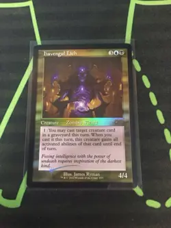 MTG Magic The Gathering Havengul Lich Foil Retro Frame Secret Lair Zombie - Image 1