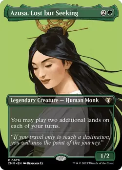 Azusa, Lost but Seeking / Seeker - COMMANDER MASTERS - English (NM+) Extra - Image 1