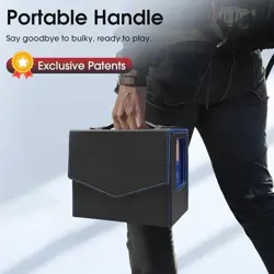MTG Commander Deck Box-Patented Handle Design, Trading Card Storage Box - Image 3