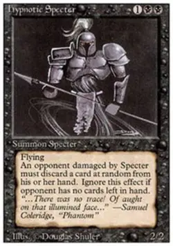 Hypnotic Specter - Revised Edition # MTG Magic The Gathering - Image 1
