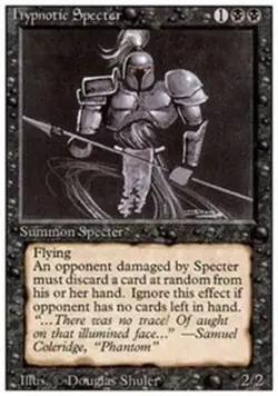 Hypnotic Specter - Revised Edition # MTG Magic The Gathering - Image 2