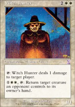 Witch Hunter - Timeshifted #17/121 MTG Magic The Gathering - Image 1