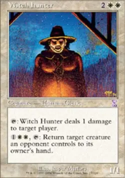 Witch Hunter - Timeshifted #17/121 MTG Magic The Gathering - Image 2