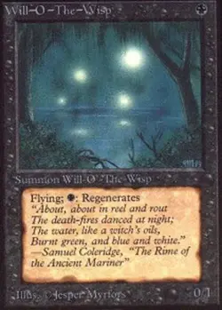 Will-o'-the-Wisp - Revised Edition # MTG Magic The Gathering - Image 2