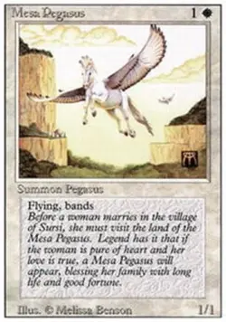 Mesa Pegasus - Revised Edition # MTG Magic The Gathering - Image 2