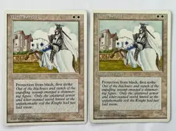 2 x White Knight - 4th Edition - Magic: The Gathering - MtG - Image 3