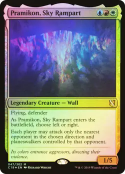 FOIL Pramikon, Sky Rampart ~ Commander 2019 [ Excellent ] [ Magic MTG ] - Image 2