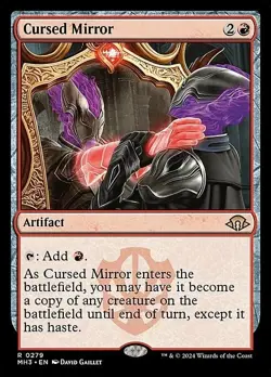 Magic The Gathering MTG CURSED MIRROR Modern Horizons 3 NM Near Mint - Image 1