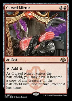 Magic The Gathering MTG CURSED MIRROR Modern Horizons 3 NM Near Mint - Image 2