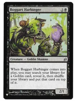 MTG Boggart Harbinger The List Mystery Booster 2 (MB2) Uncommon #102 Unplayed - Image 1